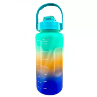 Motivációs sportpalack 3in1, 2000 ml   900 ml   300 ml