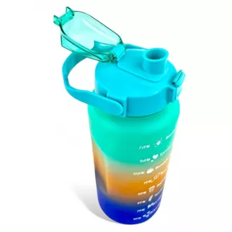 Motivációs sportpalack 3in1, 2000 ml   900 ml   300 ml