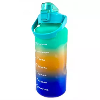 Motivációs sportpalack 3in1, 2000 ml   900 ml   300 ml