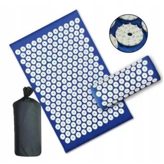 Akupresszúra PREMIUM tornaszőnyeg párnával 67x42x2 cm Akupresszúra PREMIUM tornaszőnyeg párnával 67x42x2 cm