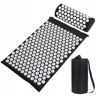 Akupresszúra PREMIUM tornaszőnyeg párnával 67x42x2 cm Akupresszúra PREMIUM tornaszőnyeg párnával 67x42x2 cm