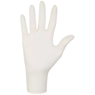 DERMAGEL COATED - Latex púdermentes testkesztyű, belső réteg polimer, 100 db
