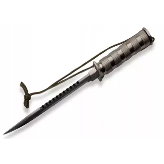 Taktikai kés MILITARY FINKA SURVIVAL 35 cm fekete/ezüst