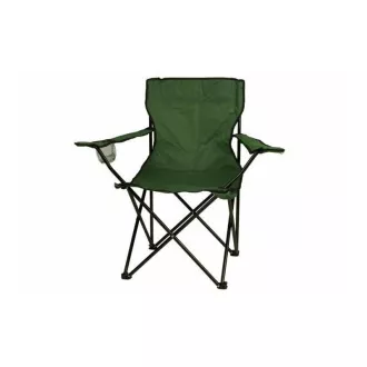 Camping összecsukható szék, fekete