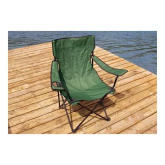 Camping összecsukható szék, fekete