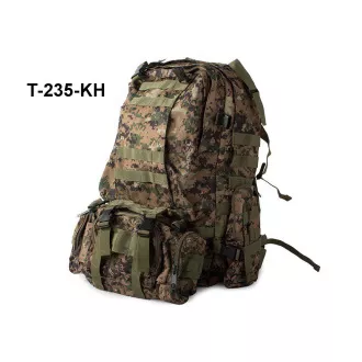 Lynx terepszínű hátizsák, katonai terepszínű - 48,5 l