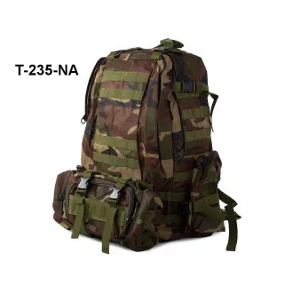 Lynx terepszínű hátizsák, katonai terepszínű - 48,5 l