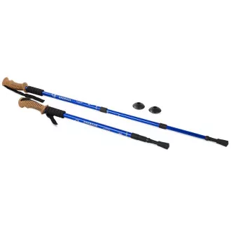 Nordic Walking túrabotok ergonomikus parafa nyéllel, 135 cm, 2 db