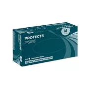 Egyszer használatos kesztyű PROTECTS HYGIENIC VINYL 09/L - pormentes - kék | A5066/09