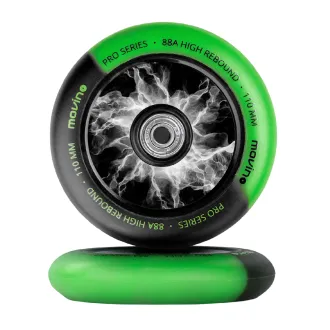 Pótkerekek MOVINO Maniac freestyle rollerhez, 110 mm, Nylon, 2 db