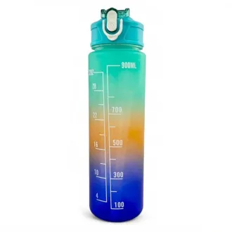 Motivációs sportpalack 3in1, 2000 ml   900 ml   300 ml