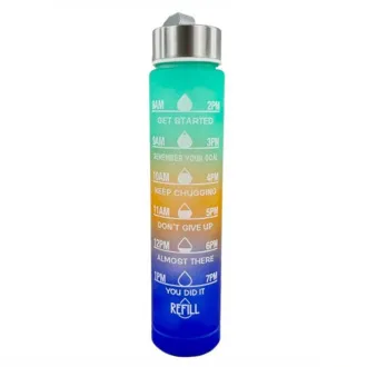 Motivációs sportpalack 3in1, 2000 ml   900 ml   300 ml