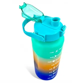 Motivációs sportpalack 3in1, 2000 ml   900 ml   300 ml