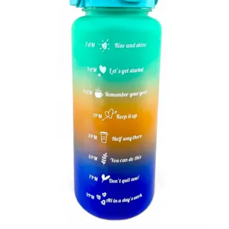Motivációs sportpalack 3in1, 2000 ml   900 ml   300 ml