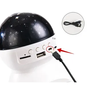 Éjszakai LED csillagvetítő USB-vel Éjszakai LED csillagvetítő USB-vel