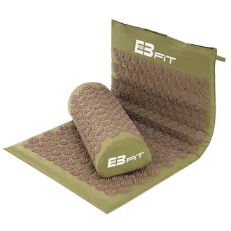 Akupresszúra PREMIUM tornaszőnyeg párnával 67x42x2 cm Akupresszúra PREMIUM tornaszőnyeg párnával 67x42x2 cm