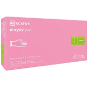 NITRYLEX PINK - Nitril kesztyű (púdermentes) rózsaszín, 100 db
