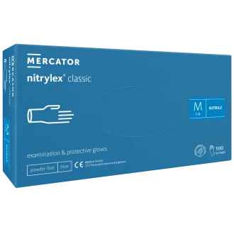 NITRYLEX CLASSIC - Nitril kesztyű (púdermentes) kék, nem steril - 100 db