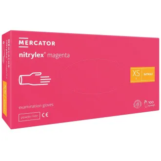 NITRYLEX MAGENTA - Nitril kesztyű (púder nélkül), 100 db