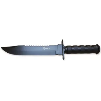 Taktikai kés MILITARY FINKA SURVIVAL 35 cm fekete/ezüst Taktikai kés MILITARY FINKA SURVIVAL 35 cm fekete/ezüst