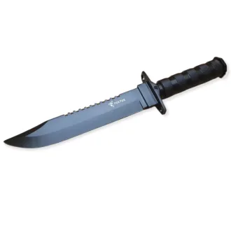 Taktikai kés MILITARY FINKA SURVIVAL 35 cm fekete/ezüst Taktikai kés MILITARY FINKA SURVIVAL 35 cm fekete/ezüst