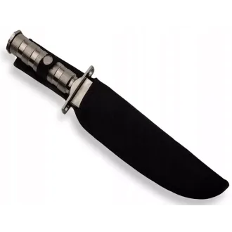 Taktikai kés MILITARY FINKA SURVIVAL 35 cm fekete/ezüst Taktikai kés MILITARY FINKA SURVIVAL 35 cm fekete/ezüst