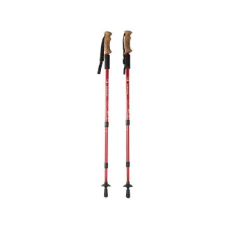 Nordic Walking túrabotok ergonomikus parafa nyéllel, 135 cm, 2 db