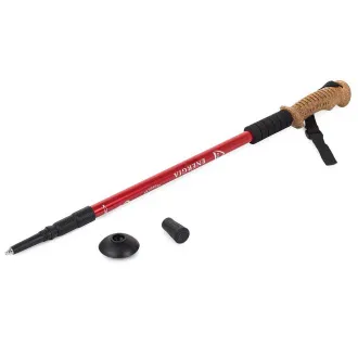 Nordic Walking túrabotok ergonomikus parafa nyéllel, 135 cm, 2 db