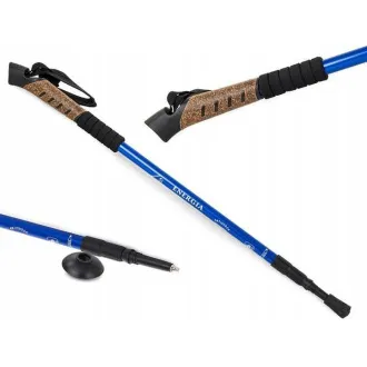 Nordic Walking túrabotok parafa nyéllel, 135 cm, 2 db