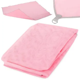 Strandtakaró 200x200, rózsaszín