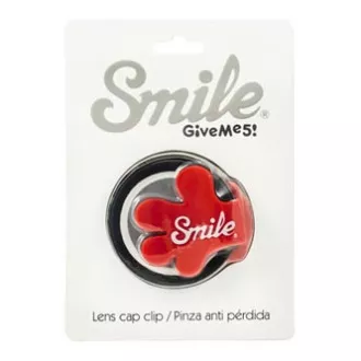Mosoly lencsevédő sapka klipsz Giveme5, piros, 16400, ELADÓ