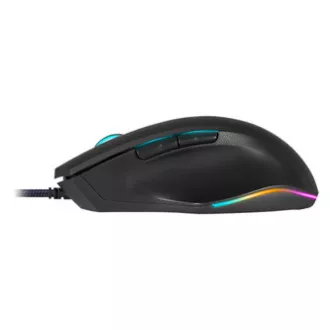 Defender Wolverine GM-700L RGB egér vezetékes, fekete, 12800DPI
