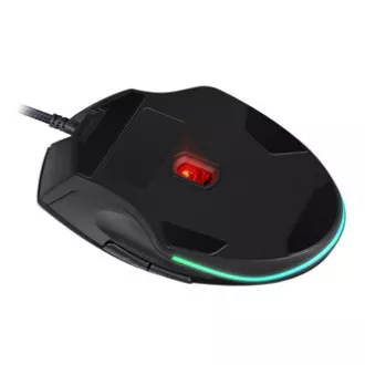 Defender Wolverine GM-700L RGB egér vezetékes, fekete, 12800DPI