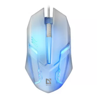 Defender Cyber MB-560L vezetékes egér, fehér, 1200DPI