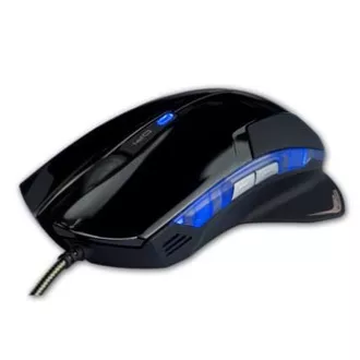E-blue Mazer R egér vezetékes, fekete, 2400DPI