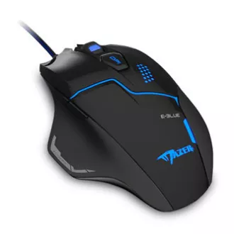 E-blue Mazer V2 egér vezetékes, fekete, 2500DPI
