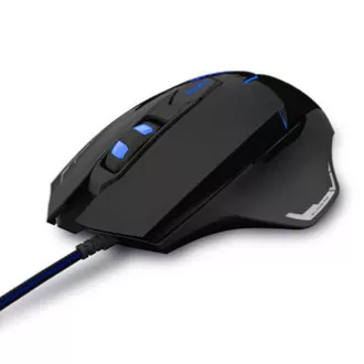 E-blue Mazer V2 egér vezetékes, fekete, 2500DPI