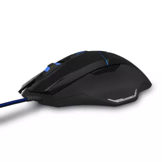 E-blue Mazer V2 egér vezetékes, fekete, 2500DPI