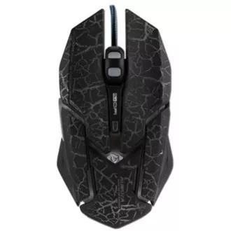 E-blue Auroza Gaming egér vezetékes, fekete, 4000DPI