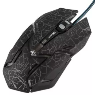 E-blue Auroza Gaming egér vezetékes, fekete, 4000DPI