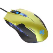 E-blue Auroza G egér vezetékes, zöld, 3000DPI, ELADÓ