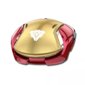 E-blue IRON MAN ARMOR EMS610 egér vezetékes, arany, 4000DPI