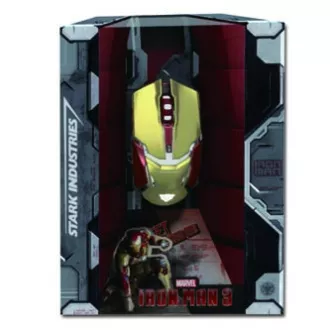 E-blue IRON MAN ARMOR EMS610 egér vezetékes, arany, 4000DPI