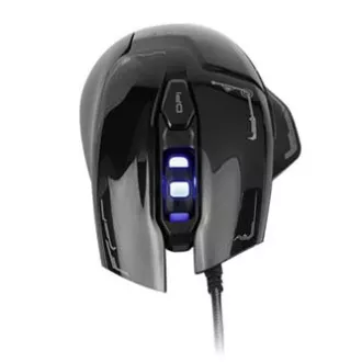 E-blue Mazer egér vezetékes, fekete, 2500DPI