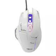E-blue Mazer egér vezetékes, fehér, 2500DPI