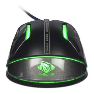 E-blue Auroza FPS egér vezetékes, fekete, 8200DPI