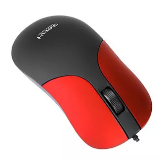 Marvo DMS002RD egér vezetékes, fekete-piros, 1200DPI
