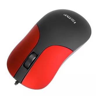 Marvo DMS002RD egér vezetékes, fekete-piros, 1200DPI