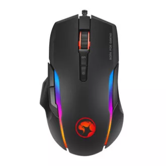 Marvo G945 egér vezetékes, fekete, 10000DPI