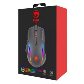 Marvo G945 egér vezetékes, fekete, 10000DPI